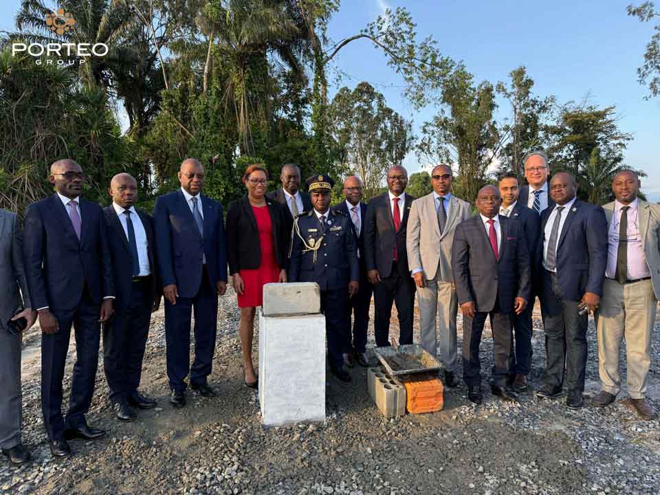 PORTEO GROUP CEREMONIE DE POSE DE LA PREMIERE PIERE DU DATA CENTER NATIONNALE DU GABON 3