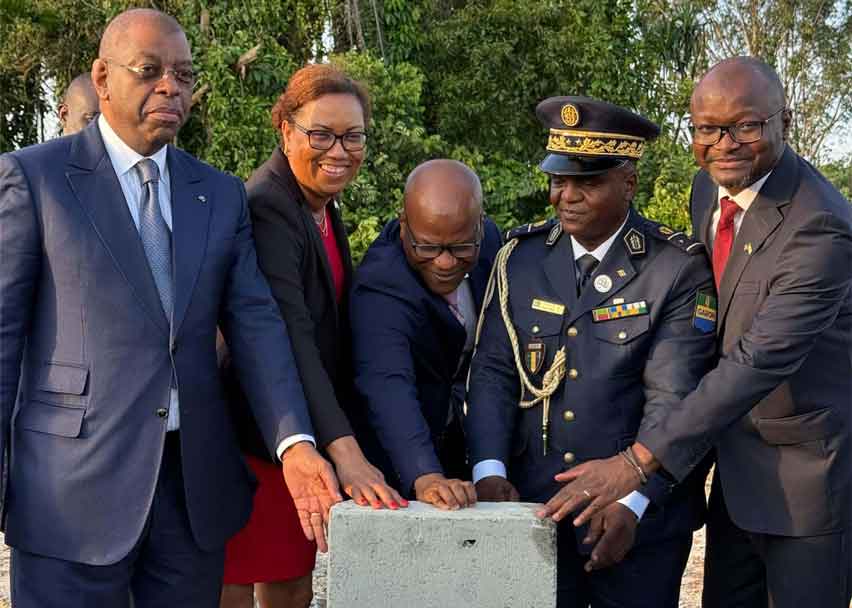 PORTEO GROUP CEREMONIE DE POSE DE LA PREMIERE PIERE DU DATA CENTER NATIONNALE DU GABON WEB
